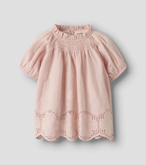 Kids blouse packshot on white background — childrenswear studio GoPackshot