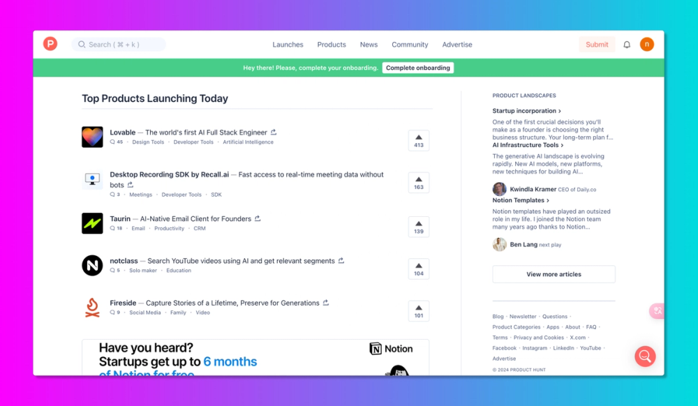 Product Hunt