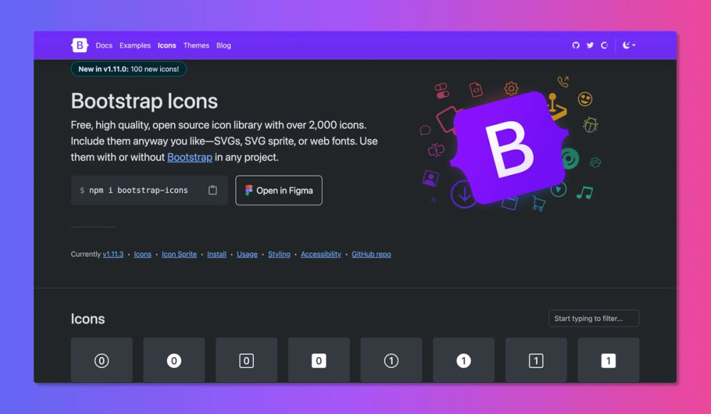 Bootstrap Icons