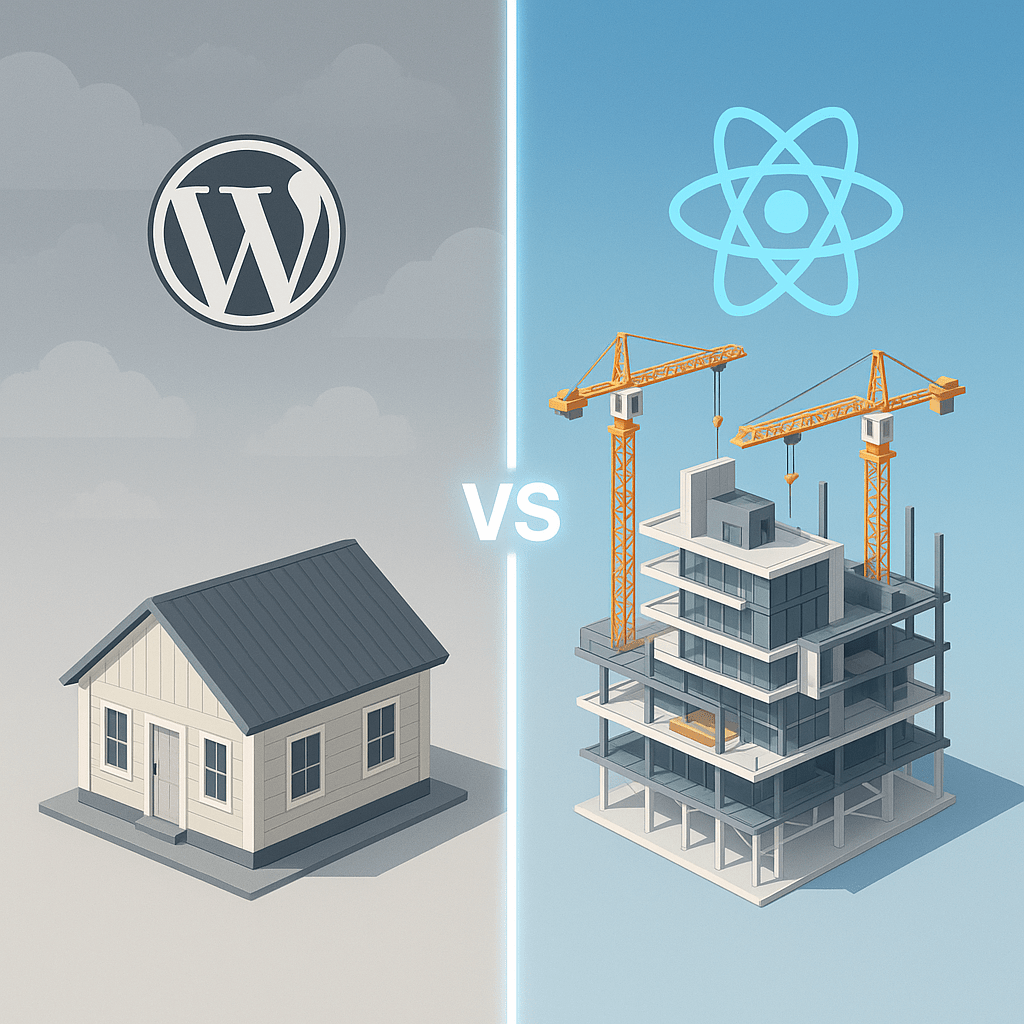 WordPress vs React: Which Tech Stack Delivers Better ROI?