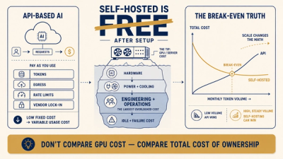 The Real Total Cost of Ownership for Self-Hosted LLMs vs API-Based AI