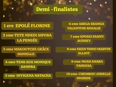 Comète: Démi finalistes