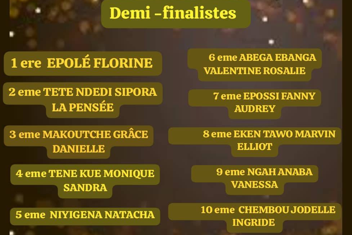 Comète: Démi finalistes
