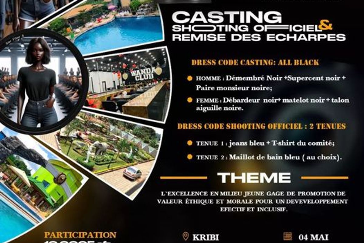 Casting et shooting officielle