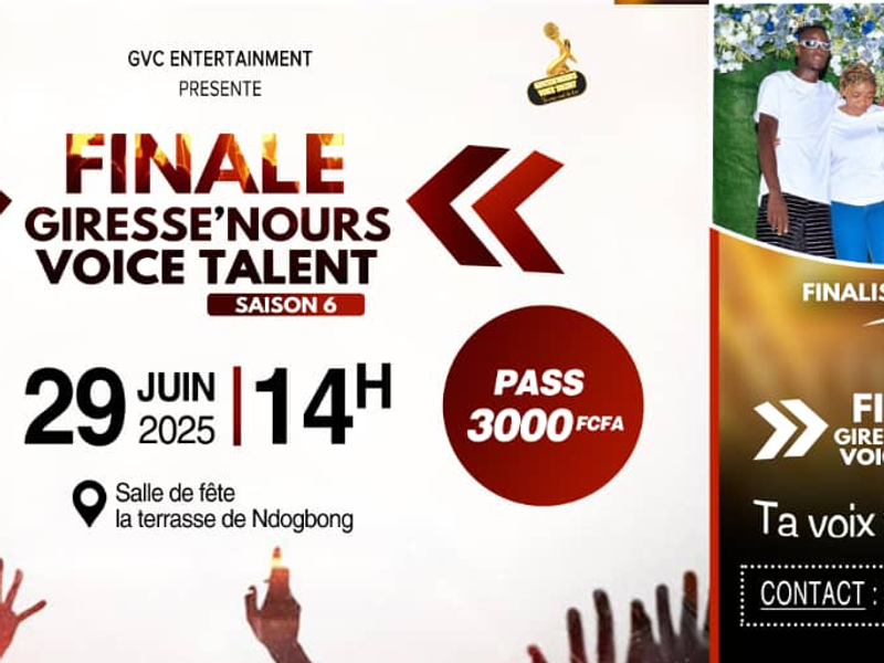 Finale de la saison 6 de Giresse'nours Voice Talent