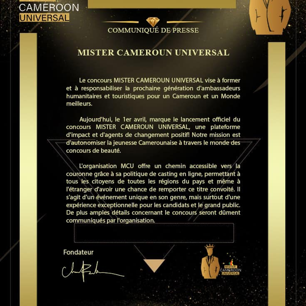 Communique in French