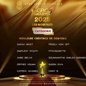 MEILLEURE CRÉATRICE DE CONTENU