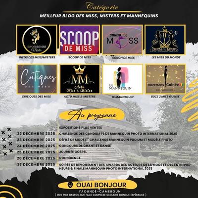 MEILLEUR BLOG DES MISS, MISTERS ET MANNEQUINS 2025