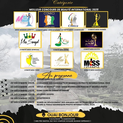 MEILLEUR CONCOURS DE BEAUTÉ INTERNATIONAL 2025