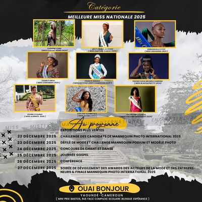 MEILLEURE MISS NATIONALE 2025