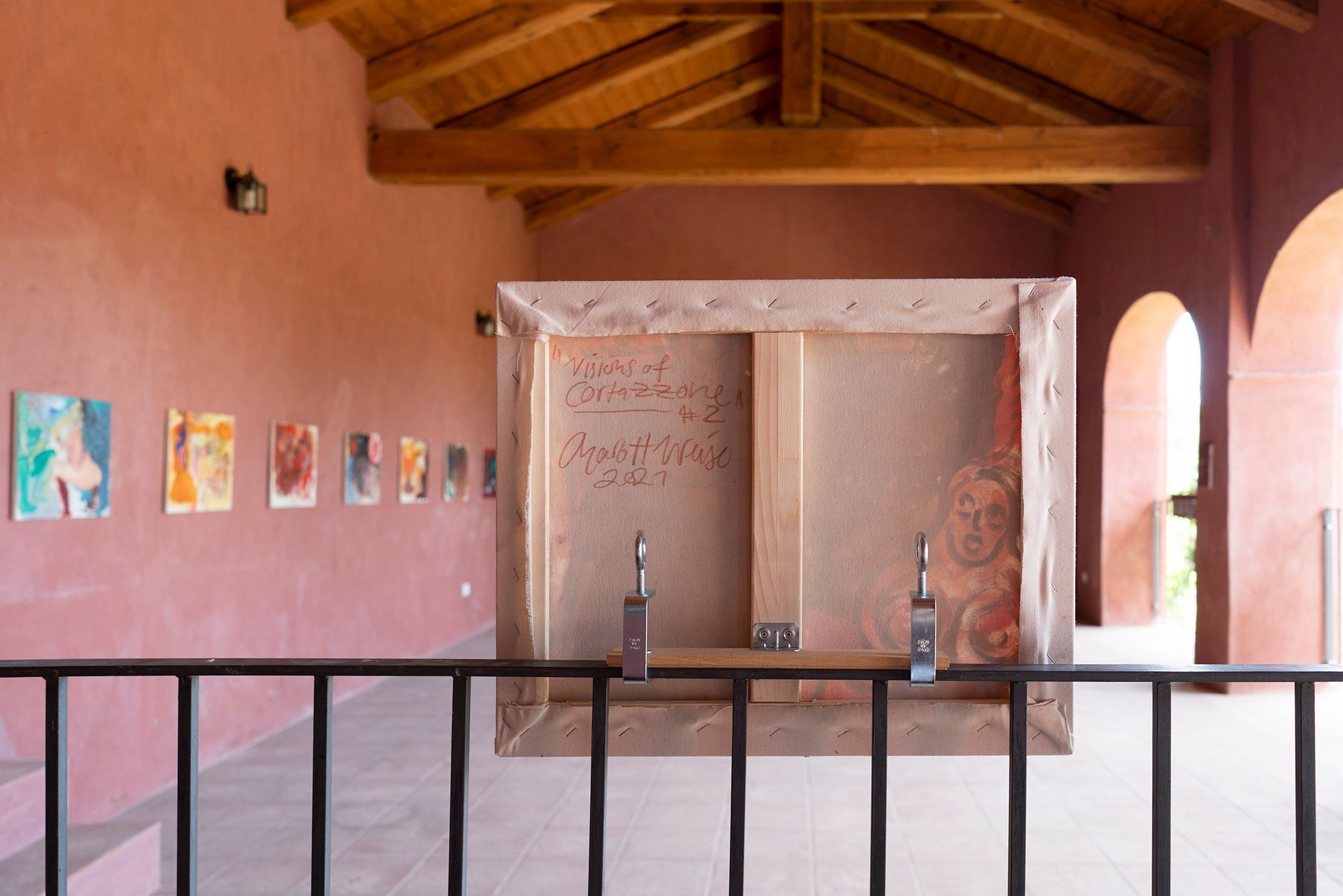 Notes on Wine - Charlott Weise, exhibition View, Cascina Gilli