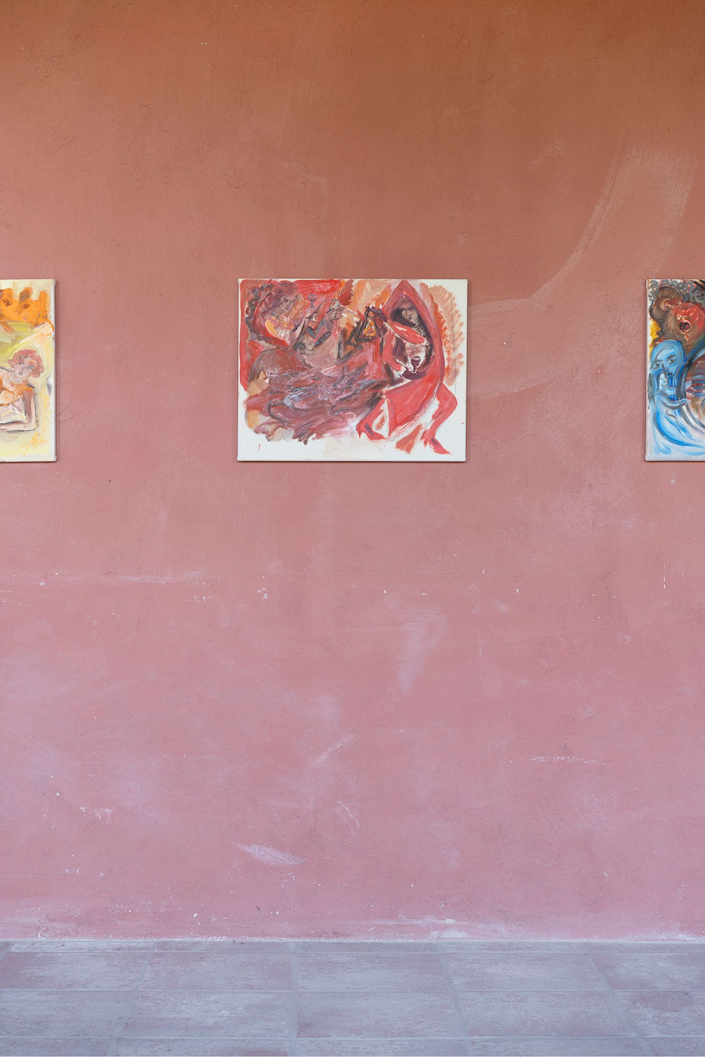 Notes on Wine - Charlott Weise, exhibition View, Cascina Gilli