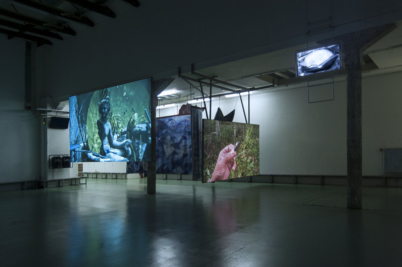 Installation View Over hang, W139