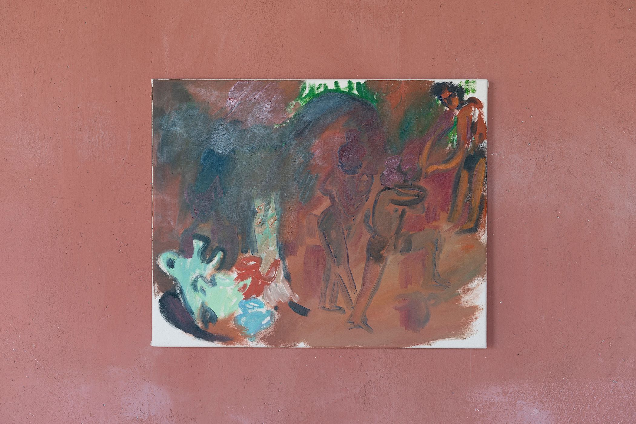 Notes on Wine - "Before Bacchanalia" Charlott Weise, exhibition View, Cascina Gilli