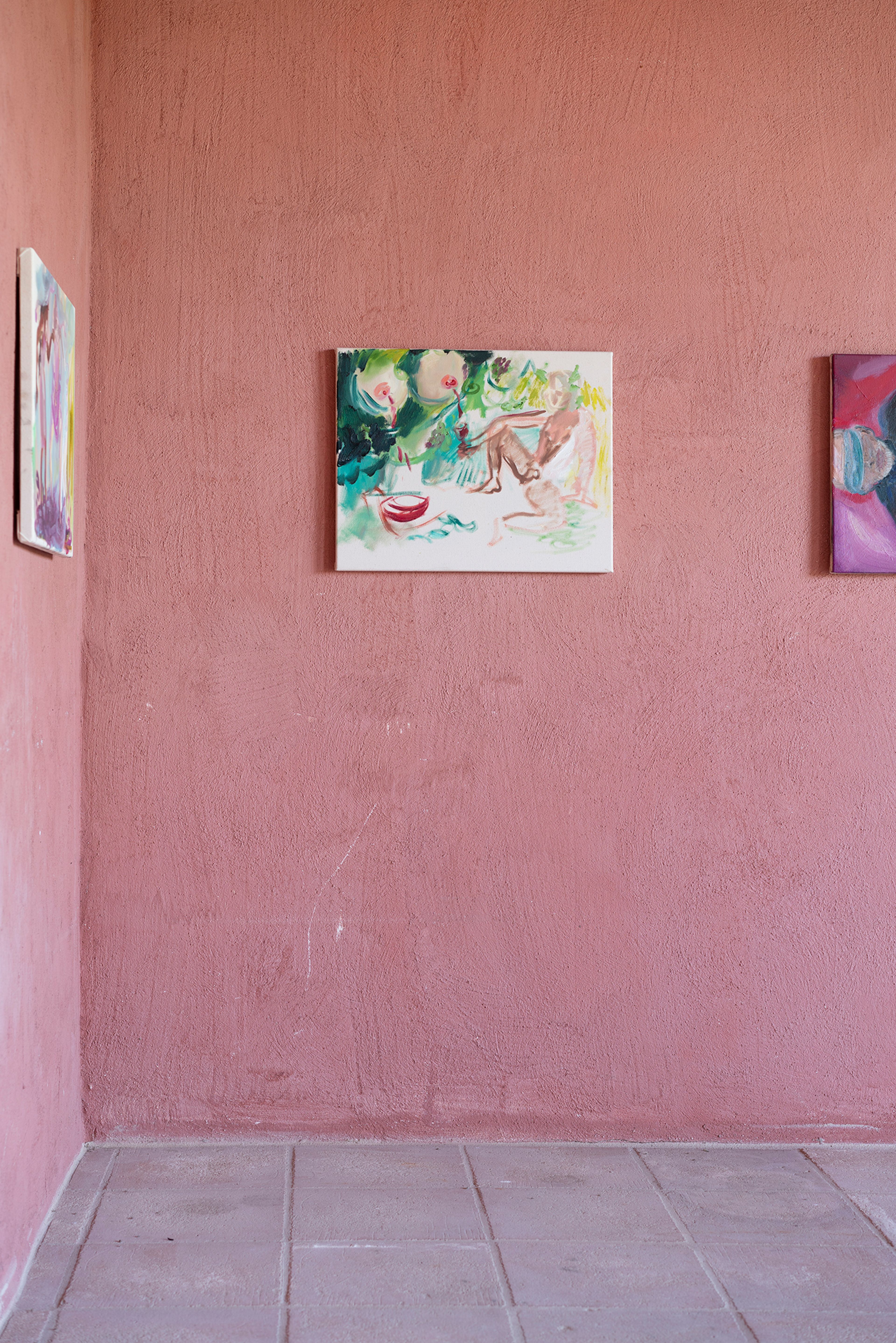 Notes on Wine - Charlott Weise, exhibition View, Cascina Gilli