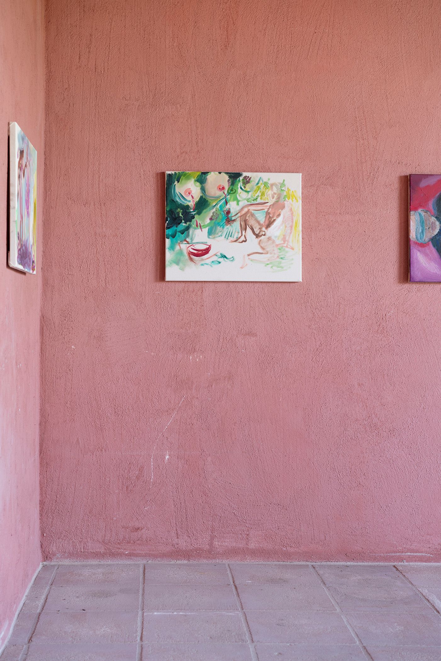 Notes on Wine - Charlott Weise, exhibition View, Cascina Gilli