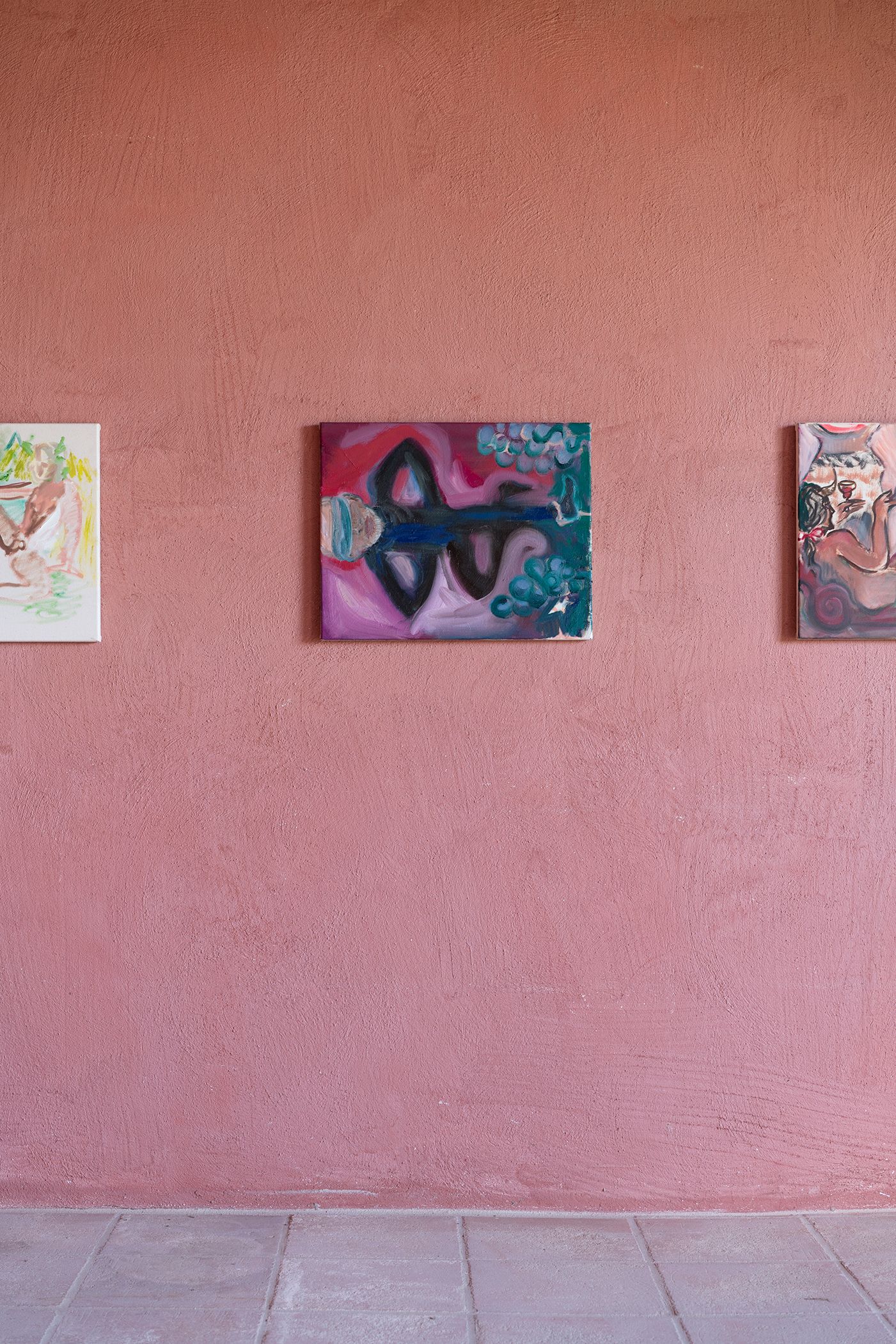 Notes on Wine - Charlott Weise, exhibition View, Cascina Gilli