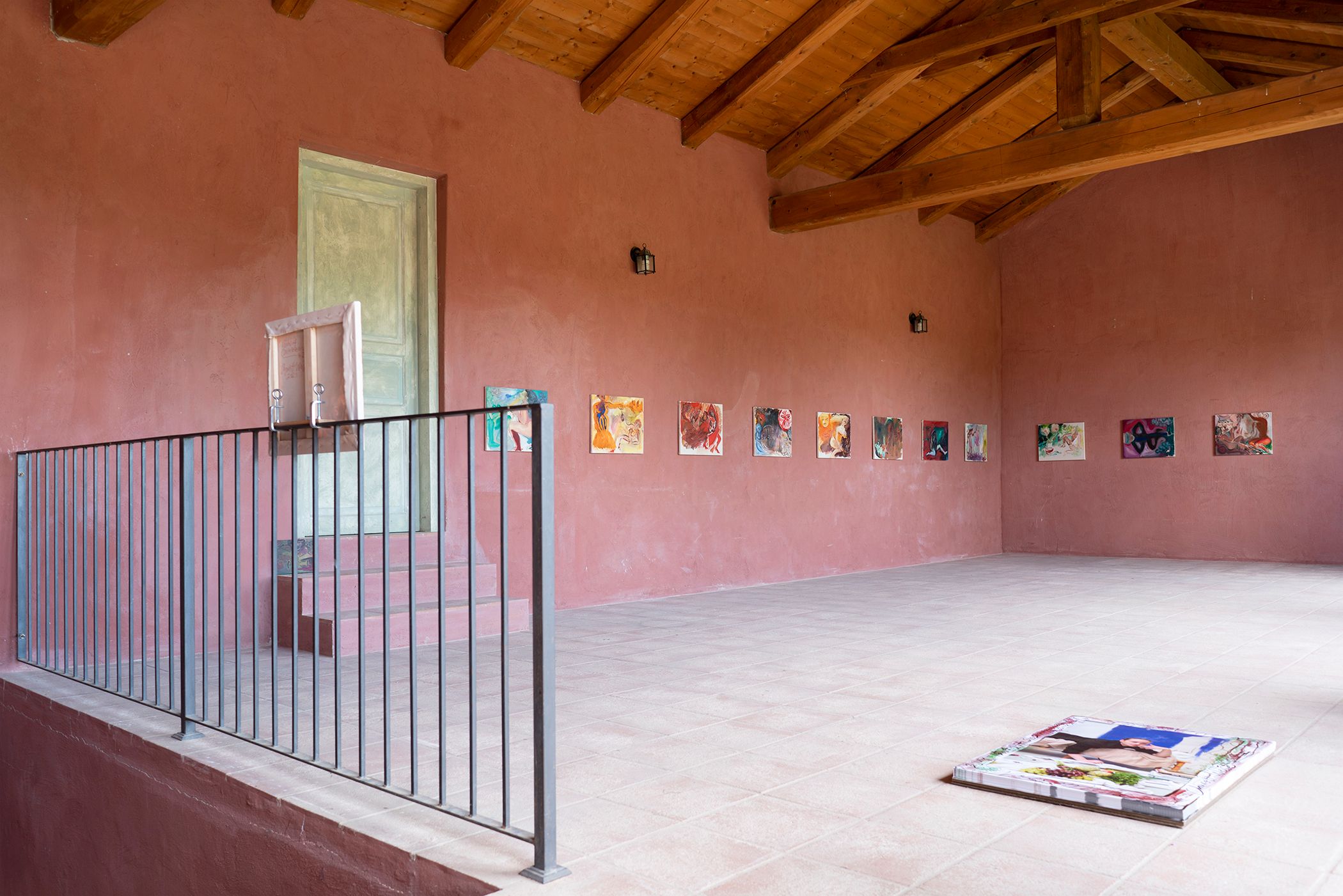 Notes on Wine - Charlott Weise, exhibition View, Cascina Gilli