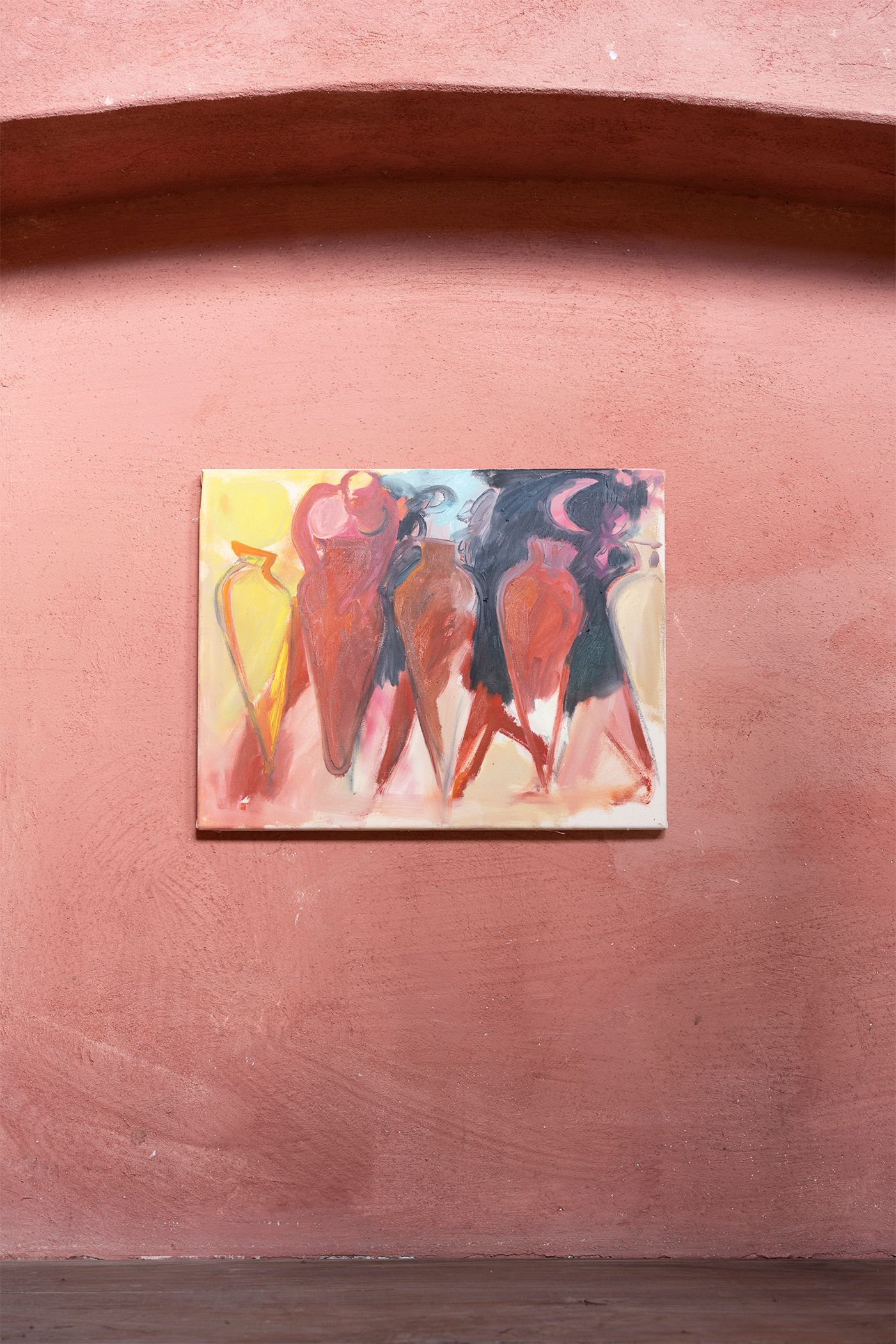 Notes on Wine - Arvelé, Charlott Weise, exhibition View, Cascina Gilli
