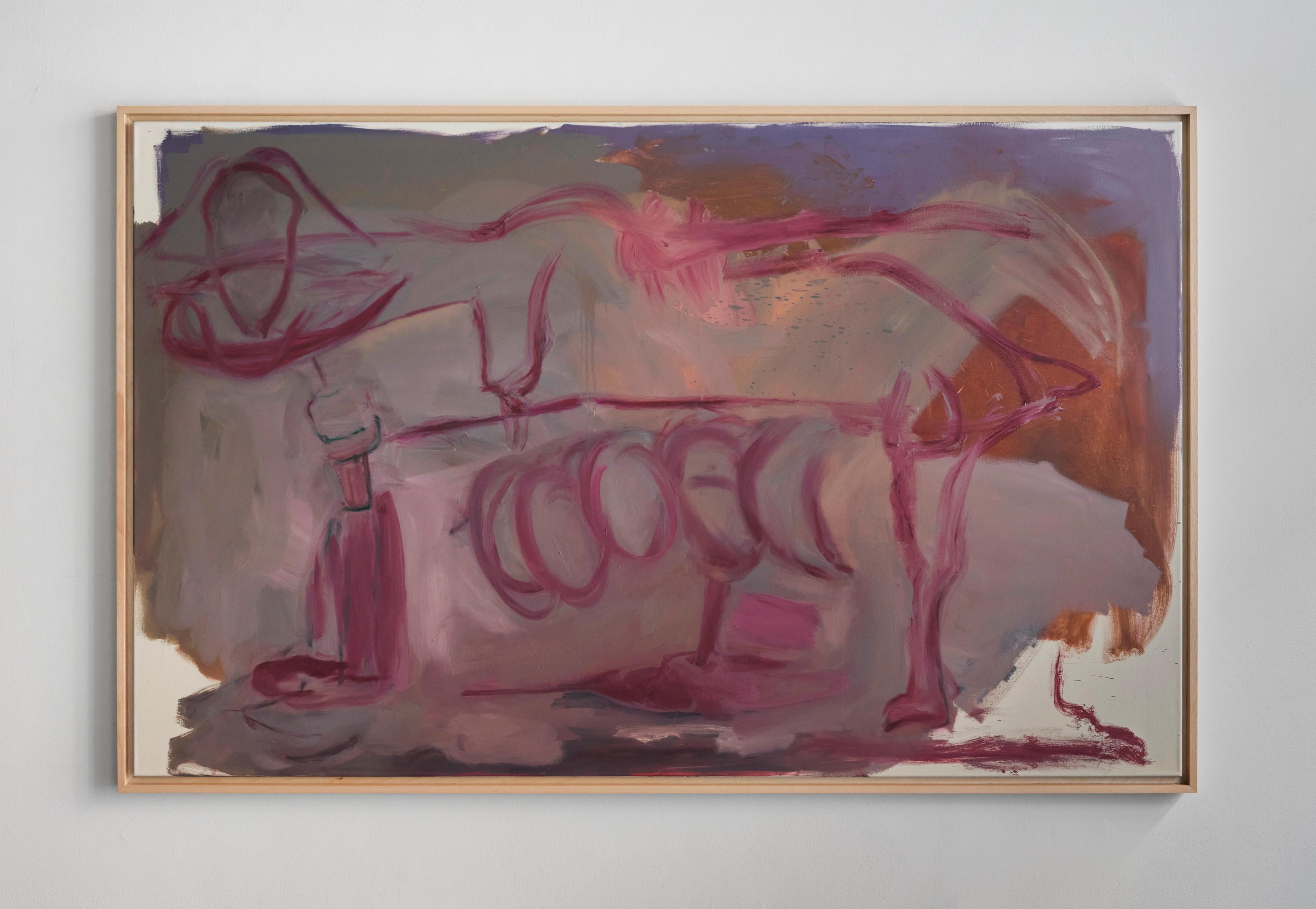 Mamma Lupa, Charlott Weise, 2025 - For these thoughts we change into pink exhibition view