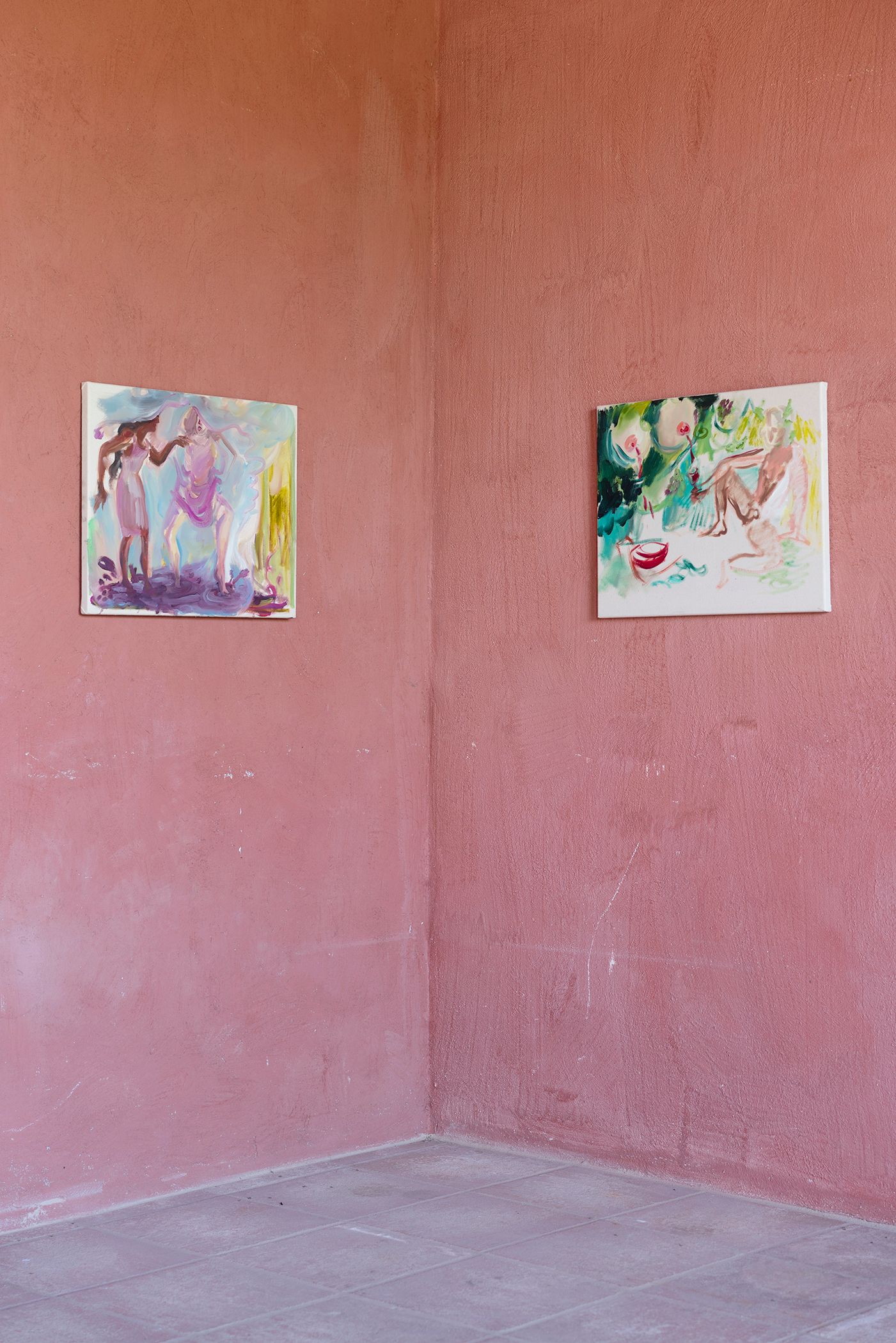 Notes on Wine - Charlott Weise, exhibition View, Cascina Gilli