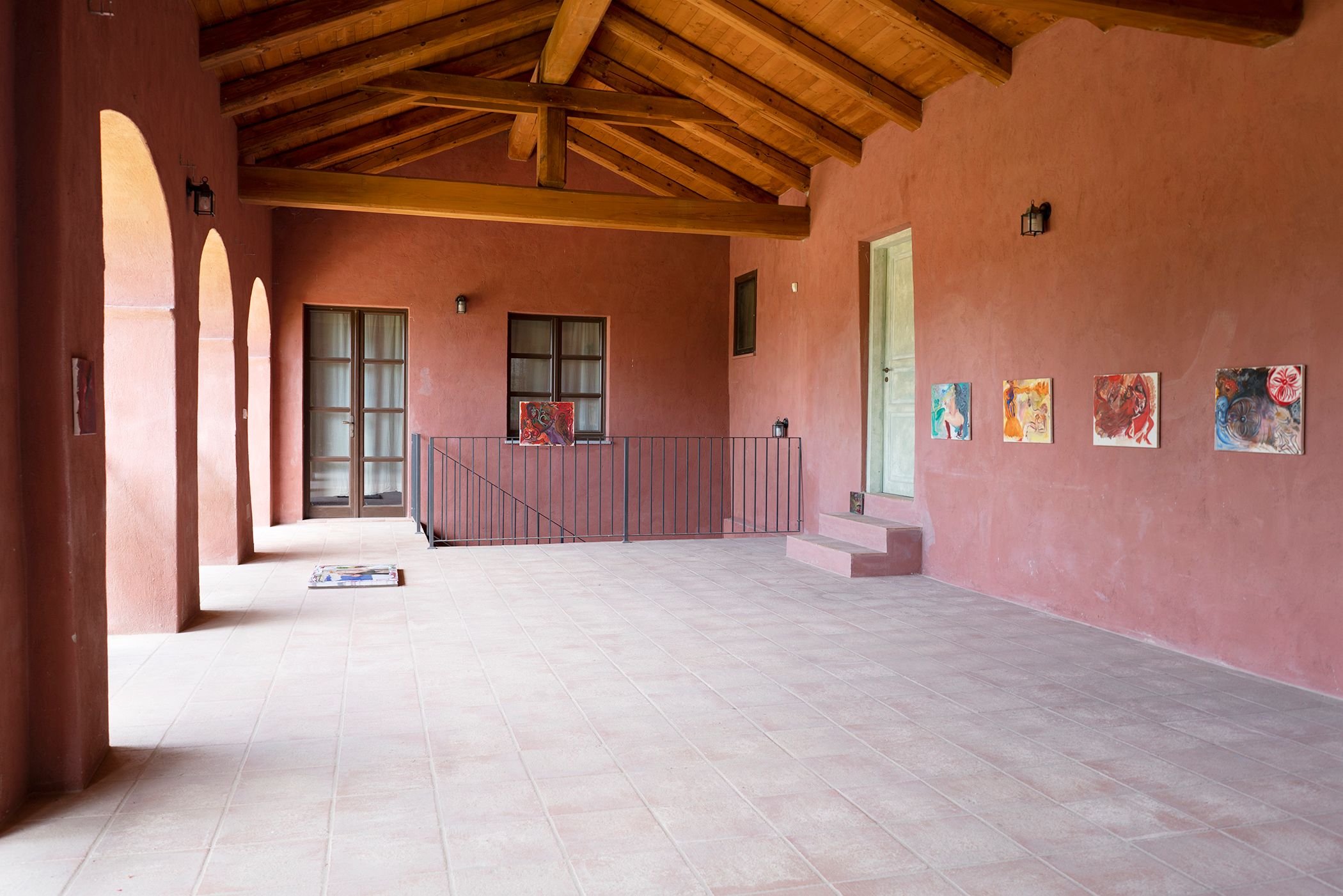 Notes on Wine - Charlott Weise, exhibition View, Cascina Gilli