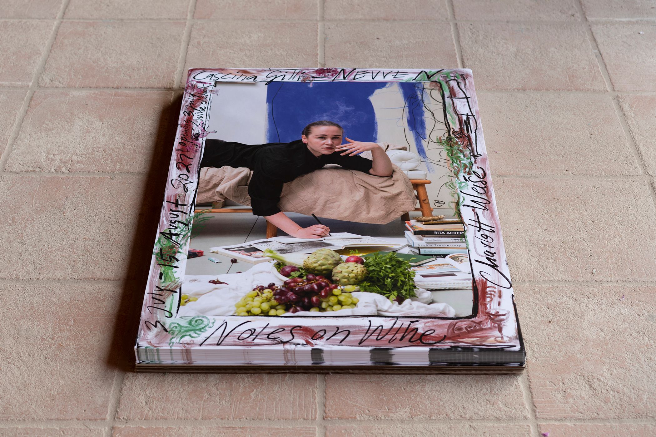 Notes on Wine - Charlott Weise, exhibition View, Cascina Gilli
