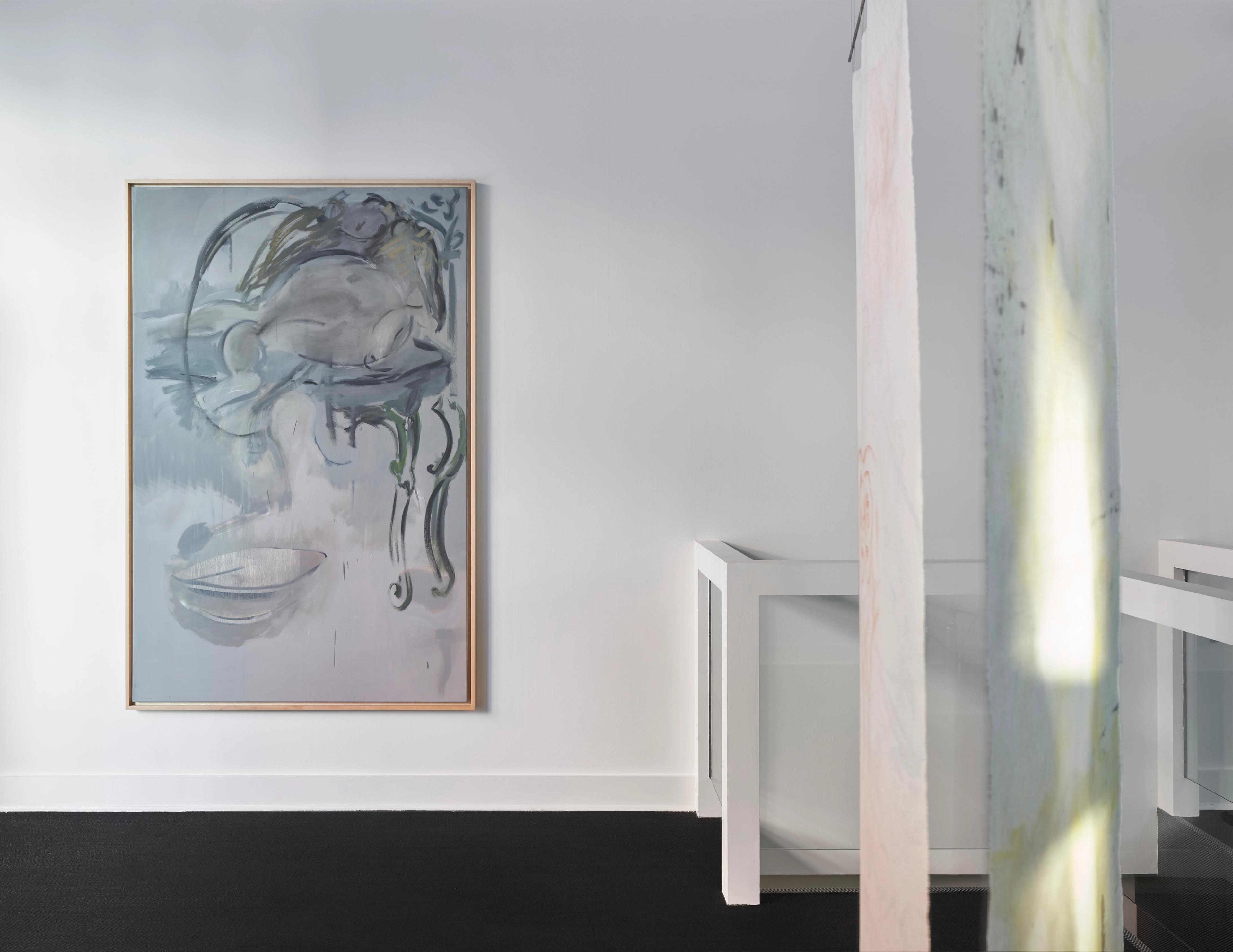 for these thoughts we change into pink exhibition view