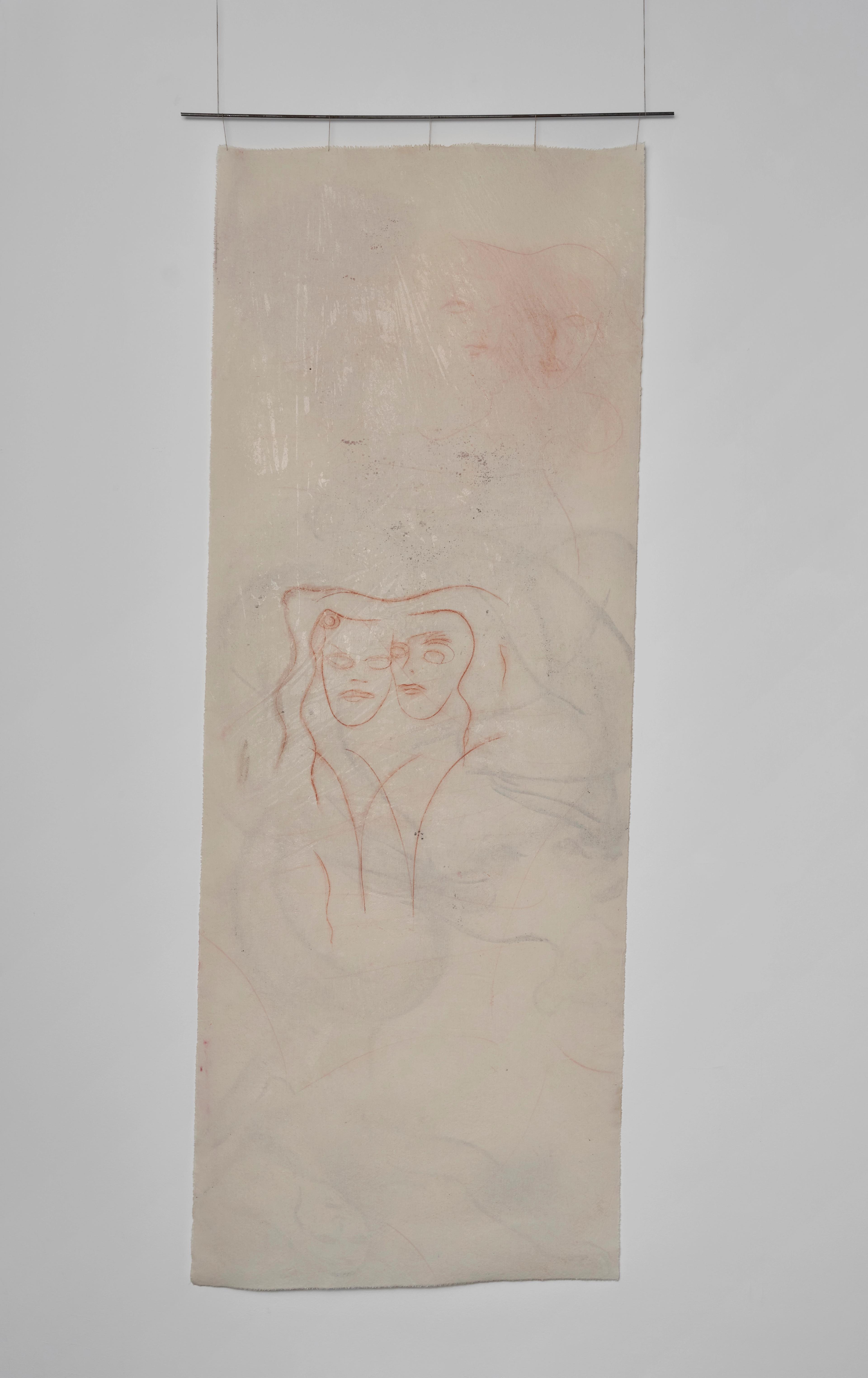Sister Wheel, Charlott Weise - for these thoughts we change into pink exhibition view