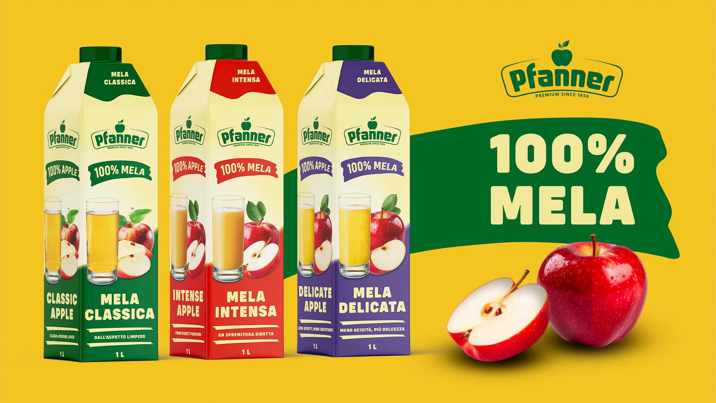 immagine-pubblicitaria-di-pfanner-che-mostra-tre-cartoni-di-succo-alla-mela-su-sfondo-giallo-con-scritta-100-%-mela-el-immagine-di-delle-mele