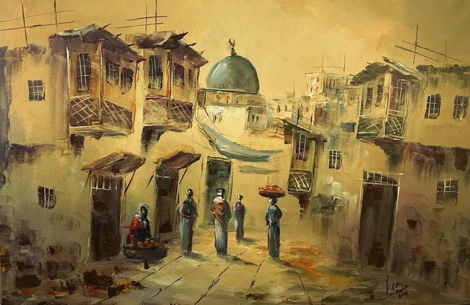 Oriental Daily Life Landscape 