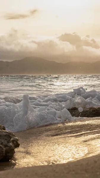 Rivage d'écume