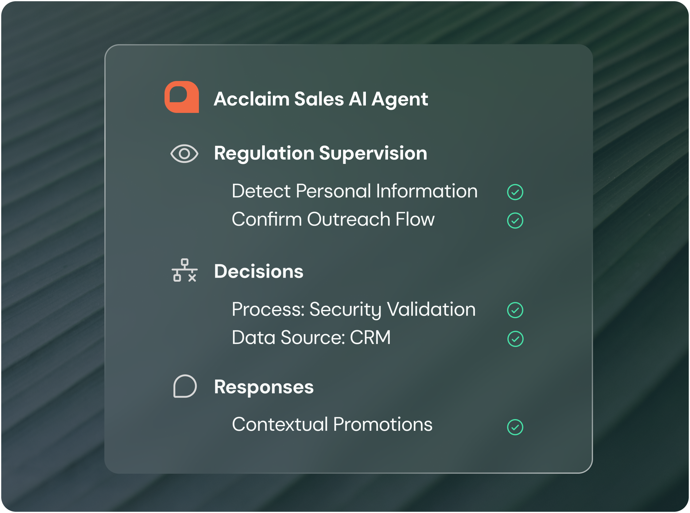 Upsell via AI CX