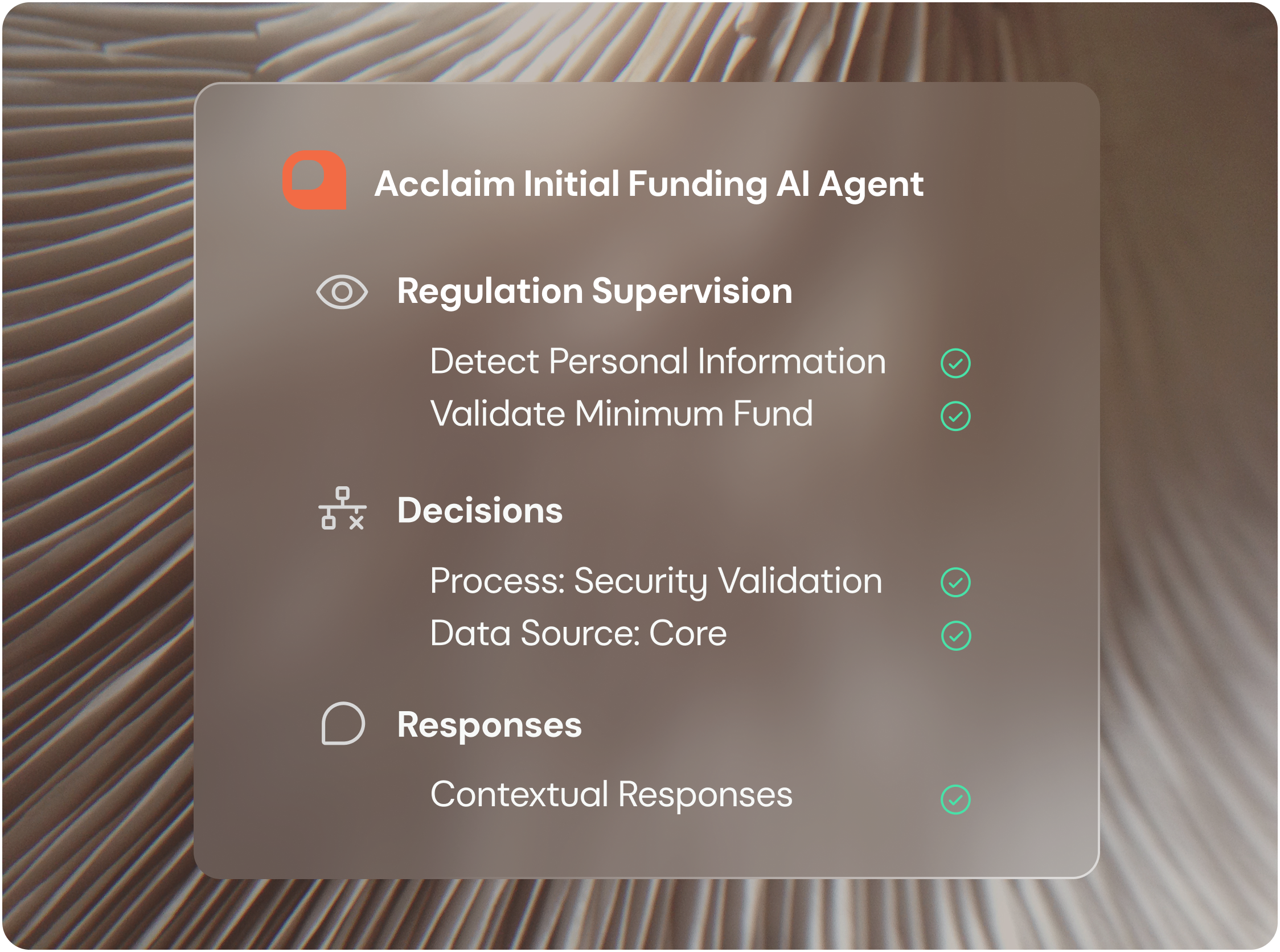 Person activating their bank account via AI CX