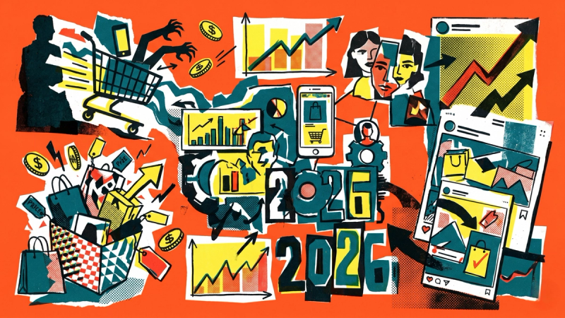 A digital marketing dashboard displaying TikTok Shop 2026 performance metrics, GMV Max analytics, and strategic growth charts with the Creally logo.