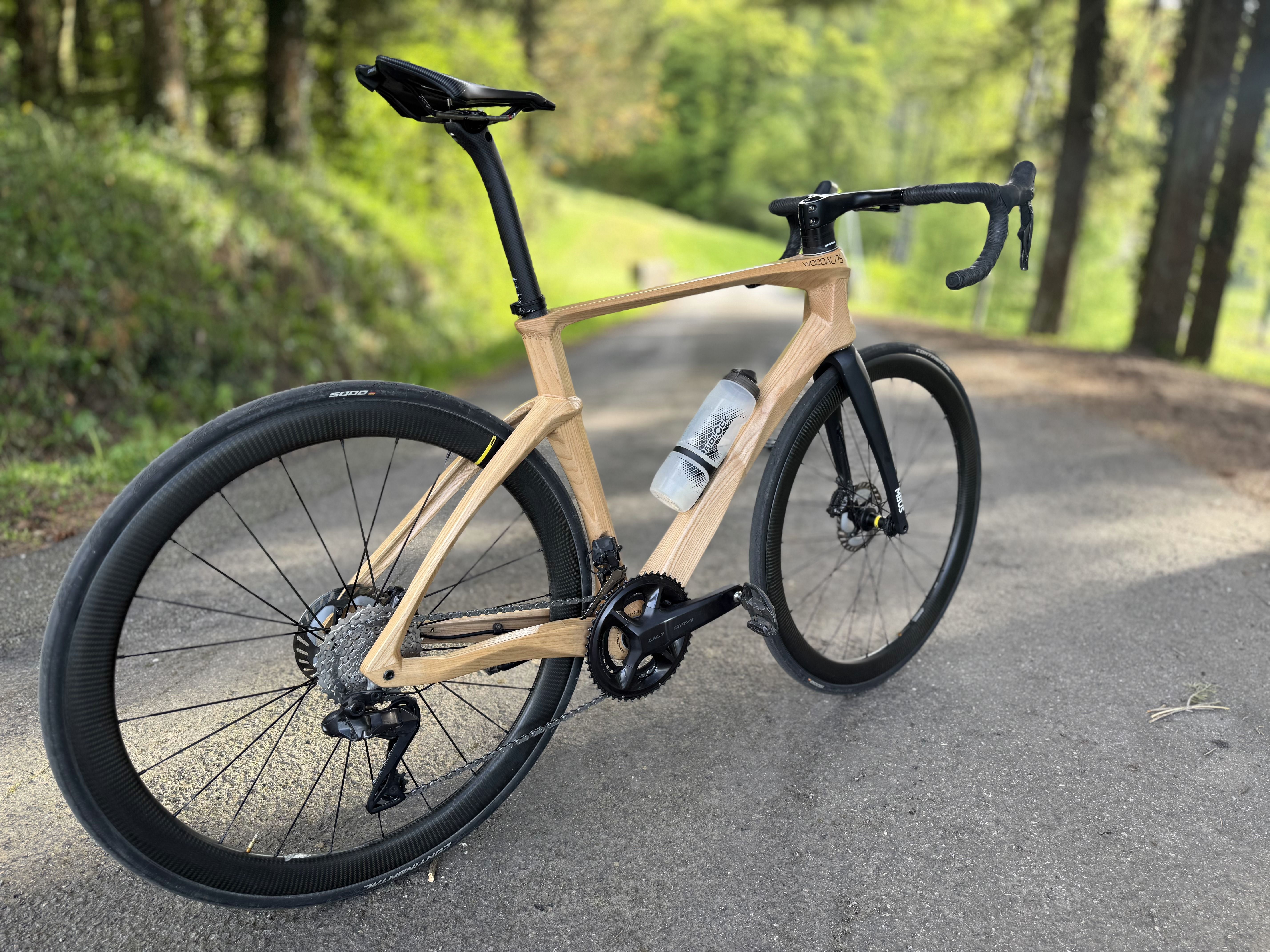 road wooden bike grooty