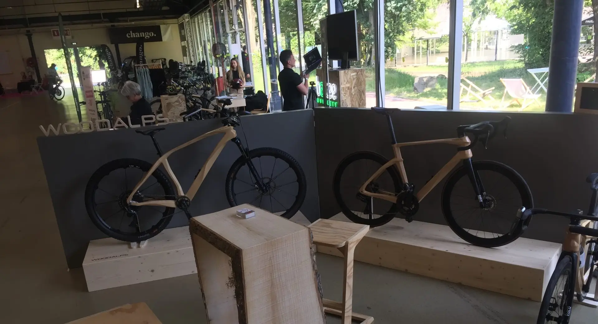 Premier salon pour WOODALPS