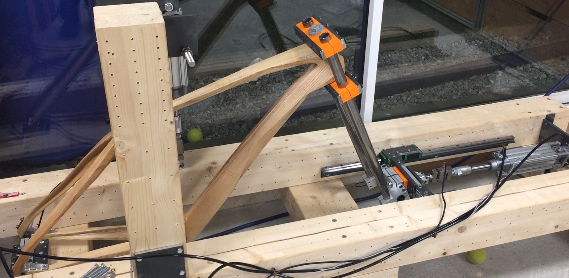 Frame strength testing