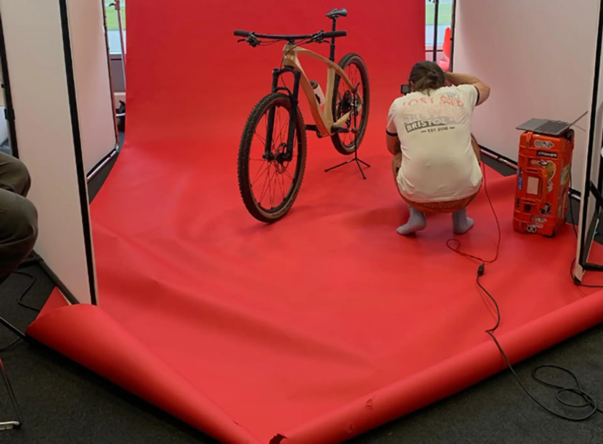 Prima esposizione del marchio - biciclette in esposizione