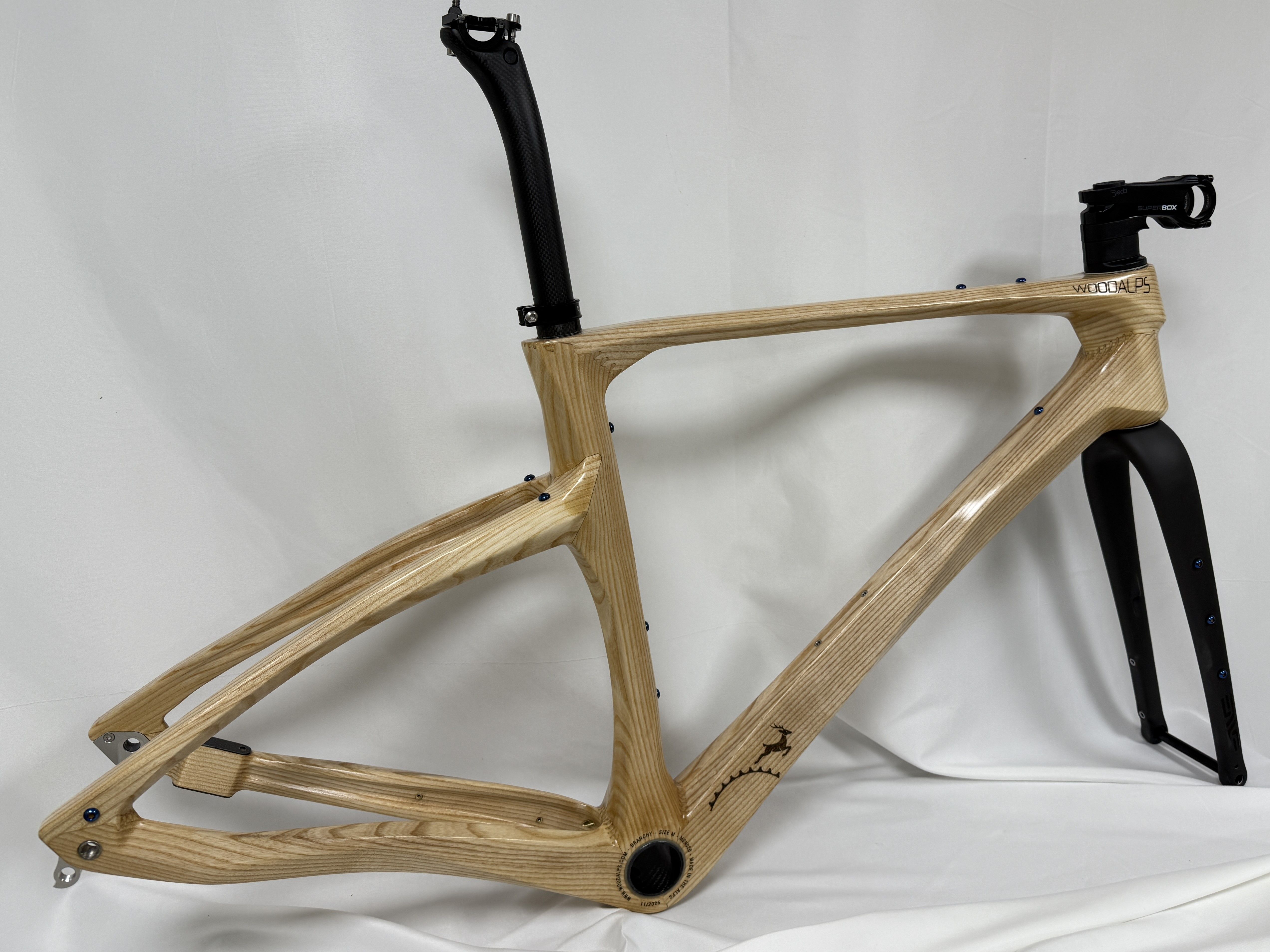 WOODALPS's Branchy gravel frameset