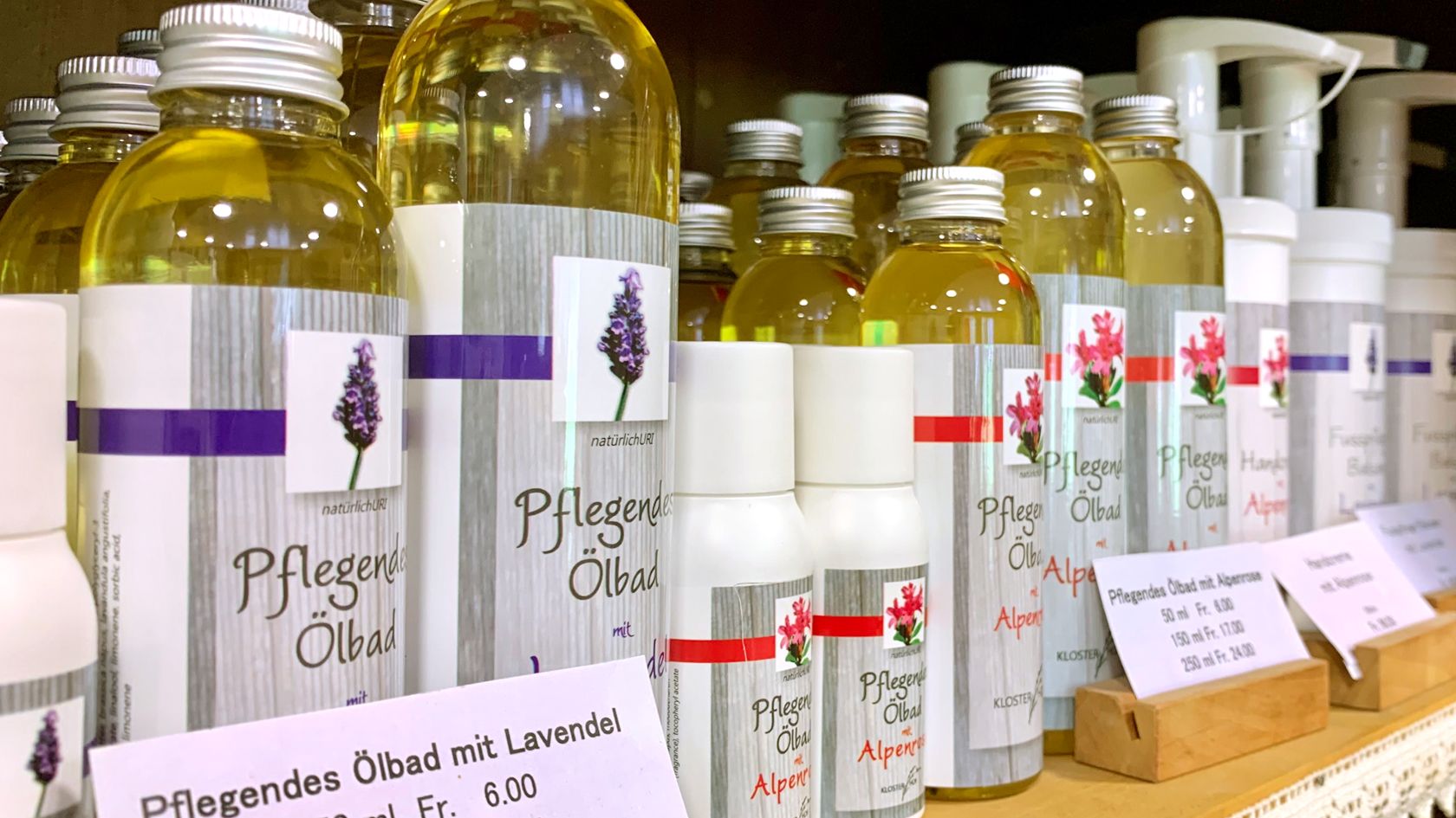 Hochwertige Etikettierung für Naturprodukte