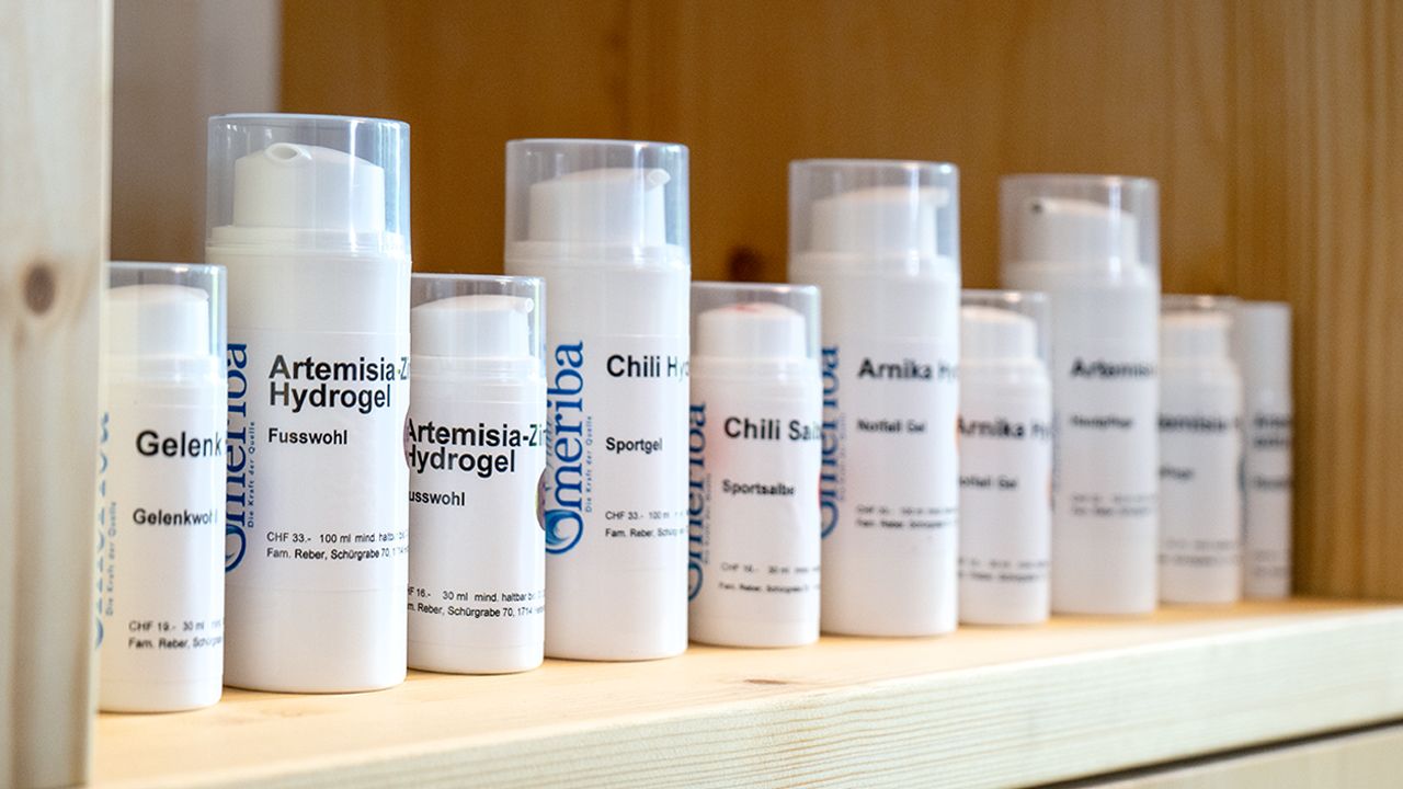 Professionelle Farbetiketten für die Naturprodukte von Villa Meriba