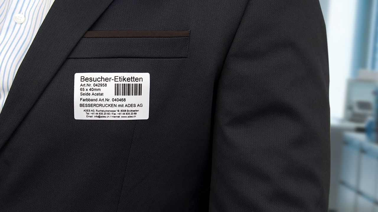 Besucher Etiketten