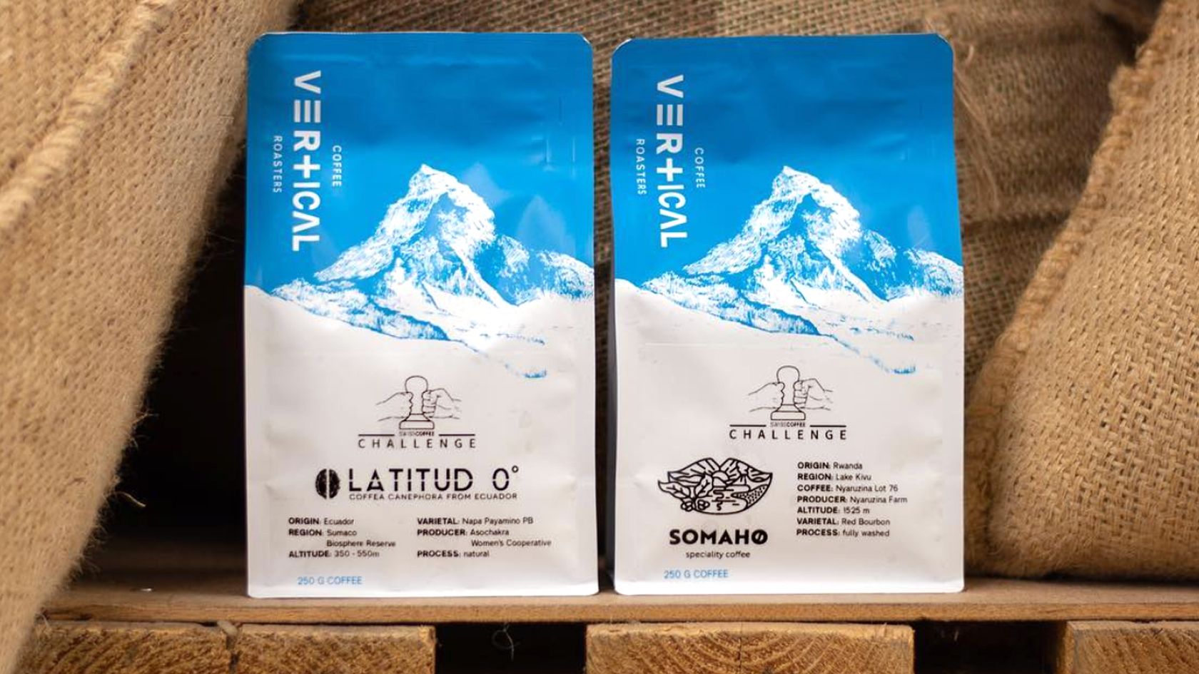 ADES Etiketten sorgen für Klarheit beim sportlichen Kaffeegenuss