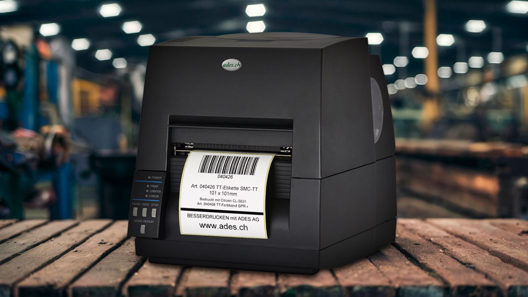 ADES AG : CITIZEN CL-S521-DT-203dpi