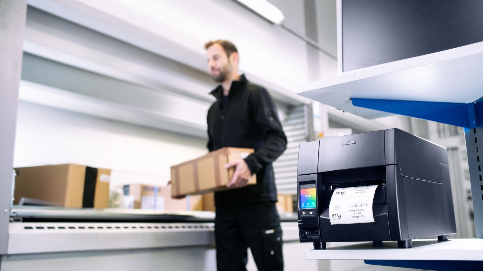 Vereinfachen und Beschleunigen Sie die Lagerkommissionierung mit dem Citizen CL-S700III