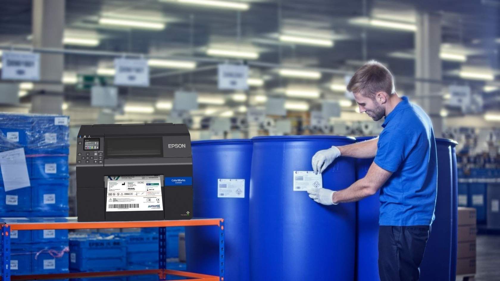 Der perfekte GHS-Etikettendruck mit dem Epson ColorWorks C6500