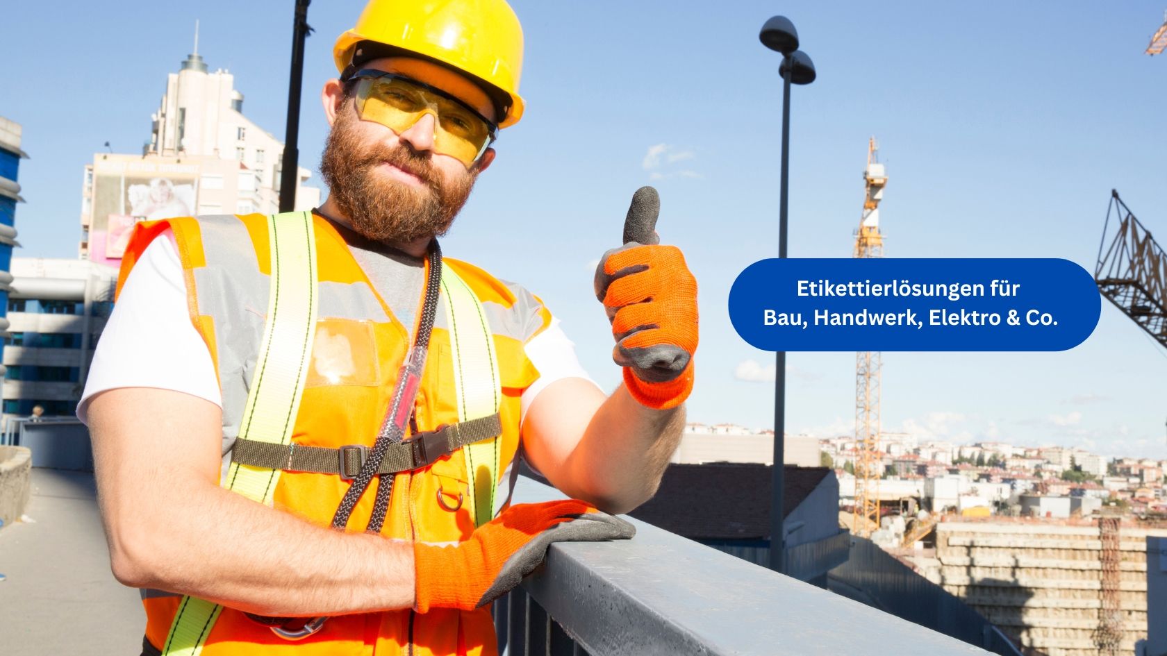 Robuste Etikettierlösungen für Bau, Handwerk und Elektroinstallationen