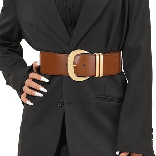 WHIPPY Wide Elastic Stretch Waist Belt