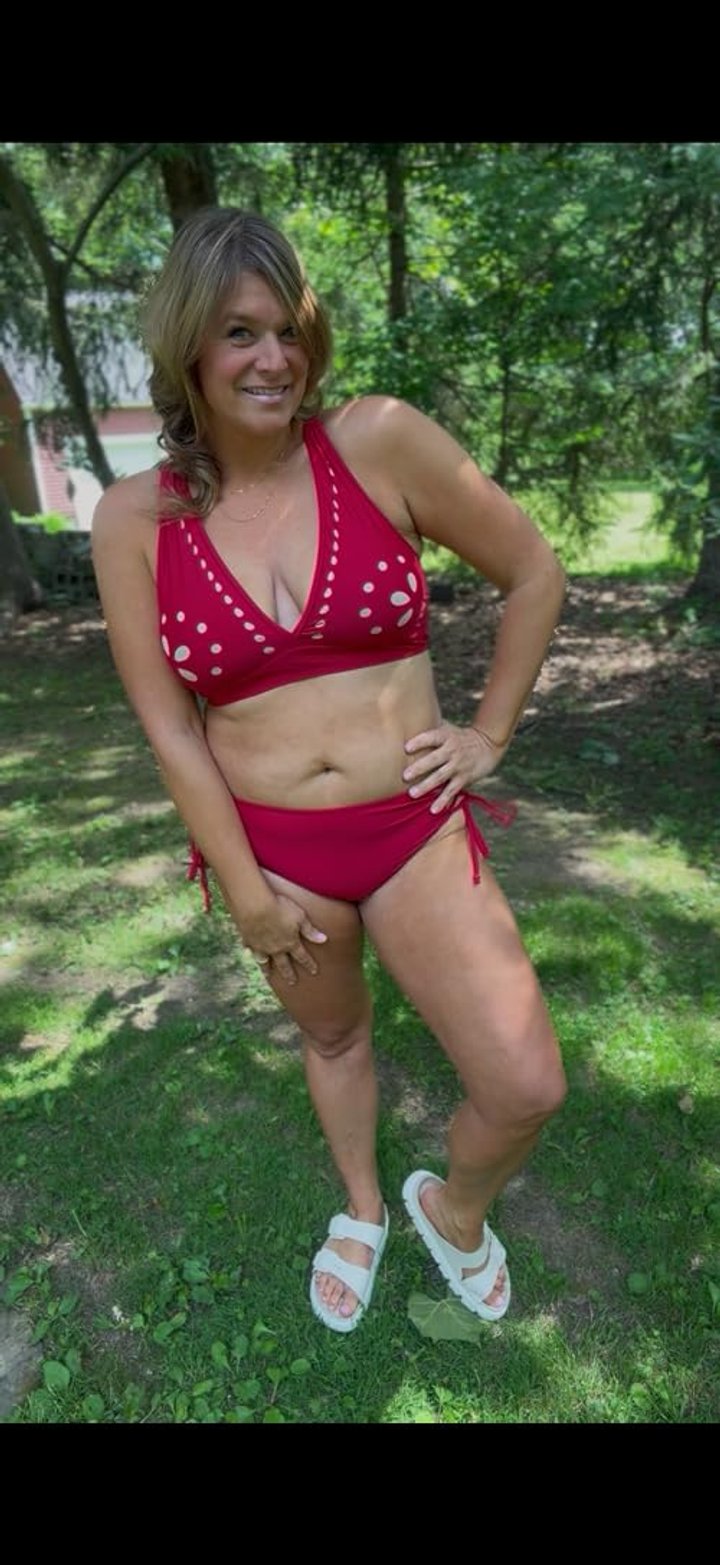Blooming Jelly Petal Top Two-Piece Swimsuit